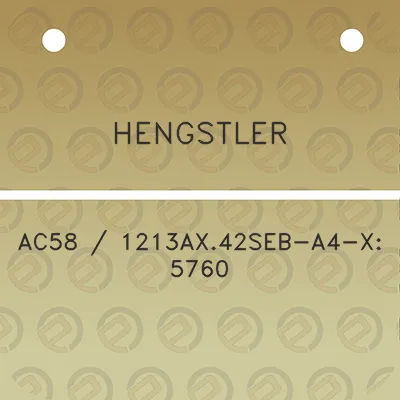 hengstler-ac58-1213ax42seb-a4-x-5760