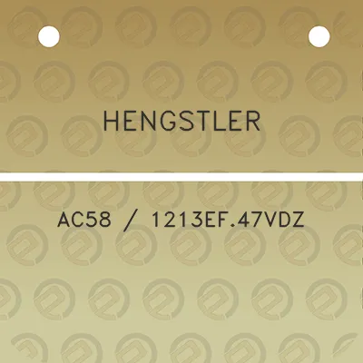 hengstler-ac58-1213ef47vdz