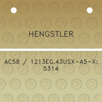 hengstler-ac58-1213eg43usx-a5-x-5314