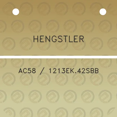 hengstler-ac58-1213ek42sbb