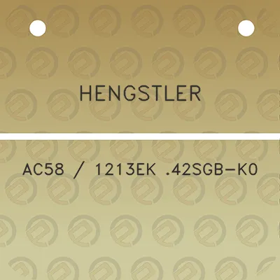 hengstler-ac58-1213ek-42sgb-k0