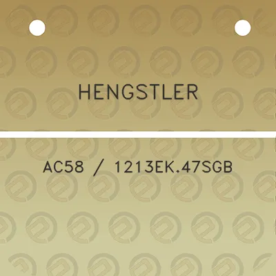 hengstler-ac58-1213ek47sgb