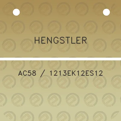 hengstler-ac58-1213ek12es12