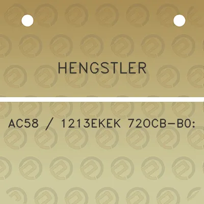 hengstler-ac58-1213ekek-72ocb-b0