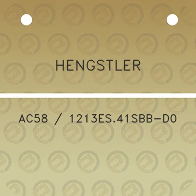 hengstler-ac58-1213es41sbb-d0