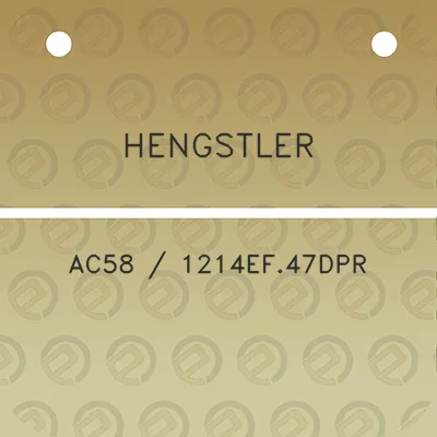 hengstler-ac58-1214ef47dpr