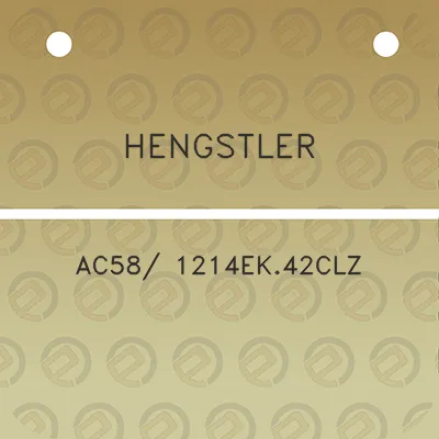 hengstler-ac58-1214ek42clz