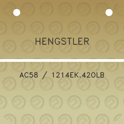 hengstler-ac58-1214ek42olb