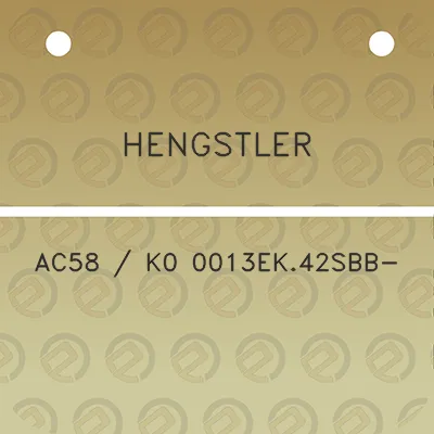 hengstler-ac58-k0-0013ek42sbb