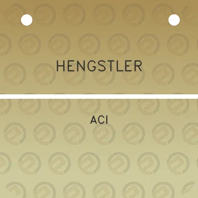 hengstler-aci