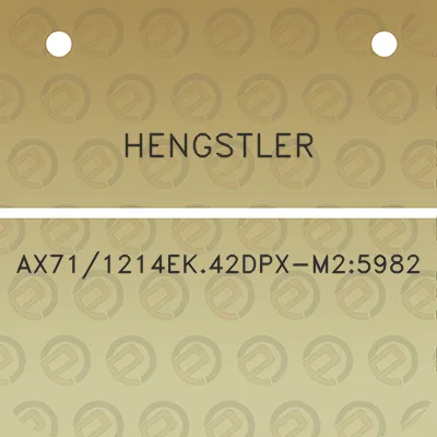 hengstler-ax711214ek42dpx-m25982