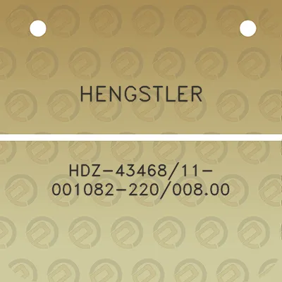 hengstler-hdz-4346811-001082-22000800