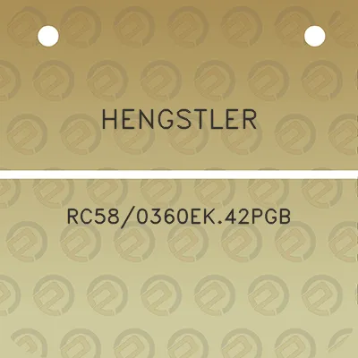 hengstler-rc580360ek42pgb