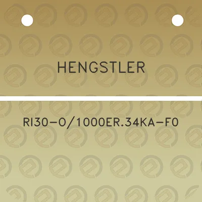 hengstler-ri30-o1000er34ka-f0