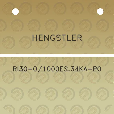 hengstler-ri30-o1000es34ka-p0