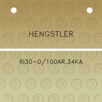 hengstler-ri30-o100ar34ka