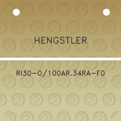 hengstler-ri30-o100ar34ra-f0