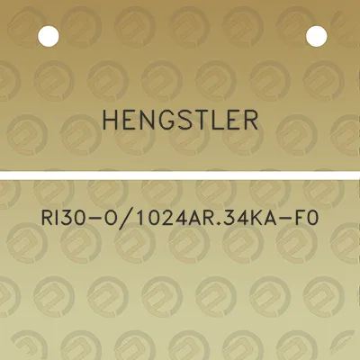 hengstler-ri30-o1024ar34ka-f0