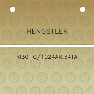 hengstler-ri30-o1024ar34ta