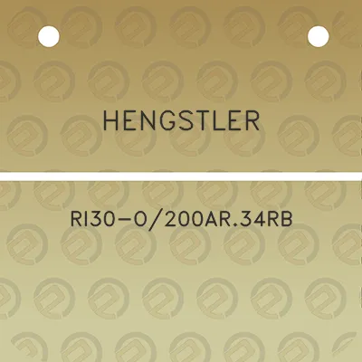 hengstler-ri30-o200ar34rb