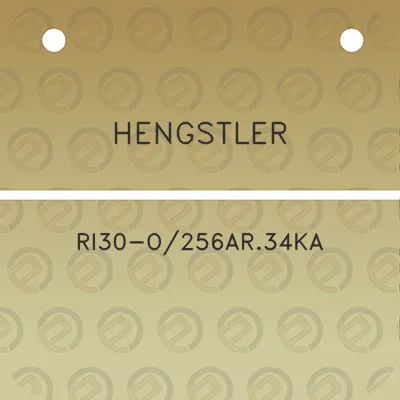 hengstler-ri30-o256ar34ka