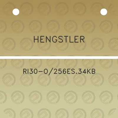 hengstler-ri30-o256es34kb