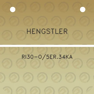 hengstler-ri30-o5er34ka