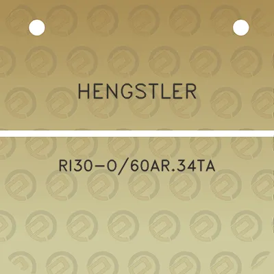 hengstler-ri30-o60ar34ta