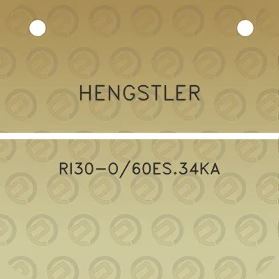 hengstler-ri30-o60es34ka