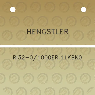 hengstler-ri32-01000er11kbk0