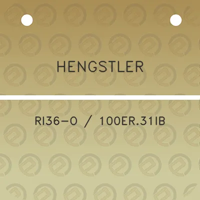 hengstler-ri36-o-100er31ib