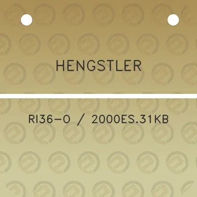 hengstler-ri36-o-2000es31kb