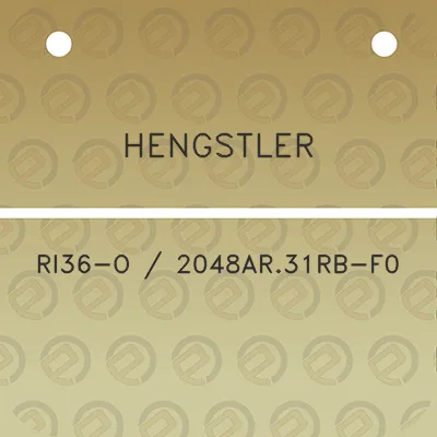 hengstler-ri36-o-2048ar31rb-f0