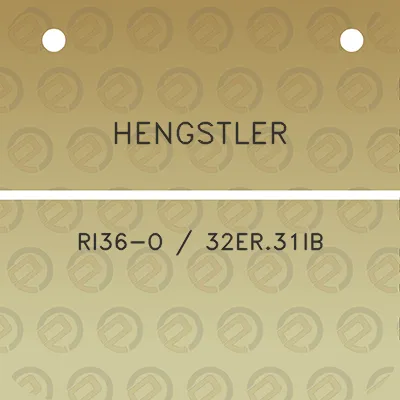 hengstler-ri36-o-32er31ib