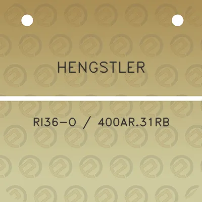 hengstler-ri36-o-400ar31rb