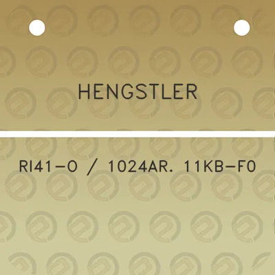 hengstler-ri41-o-1024ar-11kb-f0