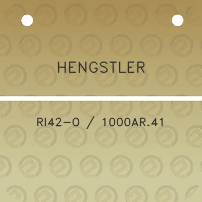 hengstler-ri42-o-1000ar41