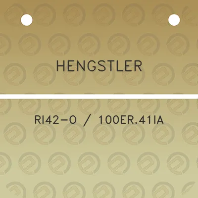 hengstler-ri42-o-100er41ia