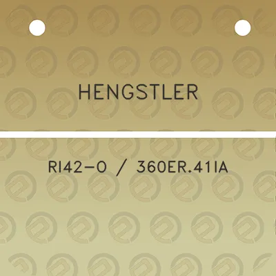 hengstler-ri42-o-360er41ia