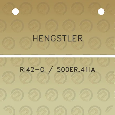 hengstler-ri42-o-500er41ia