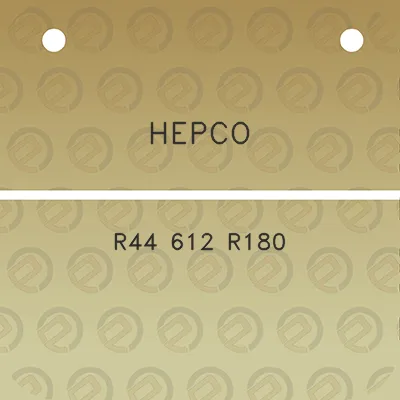 hepco-r44-612-r180