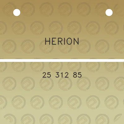 herion-25-312-85