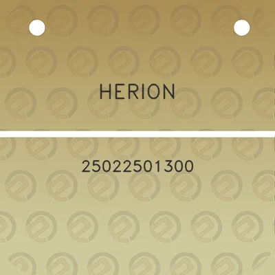 herion-25022501300