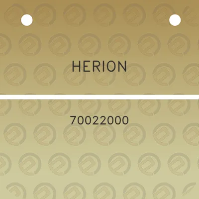 herion-70022000