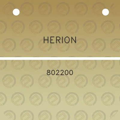 herion-802200