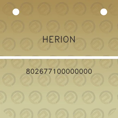 herion-803e14