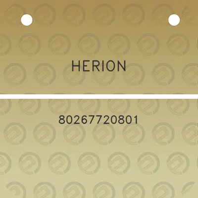 herion-80267720801