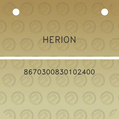 herion-8670300830102400