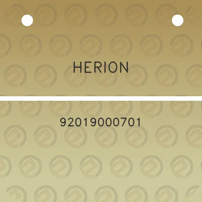 herion-92019000701