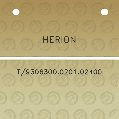 herion-t9306300020102400